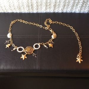 Chicos Beach belt ocean/ dress belt